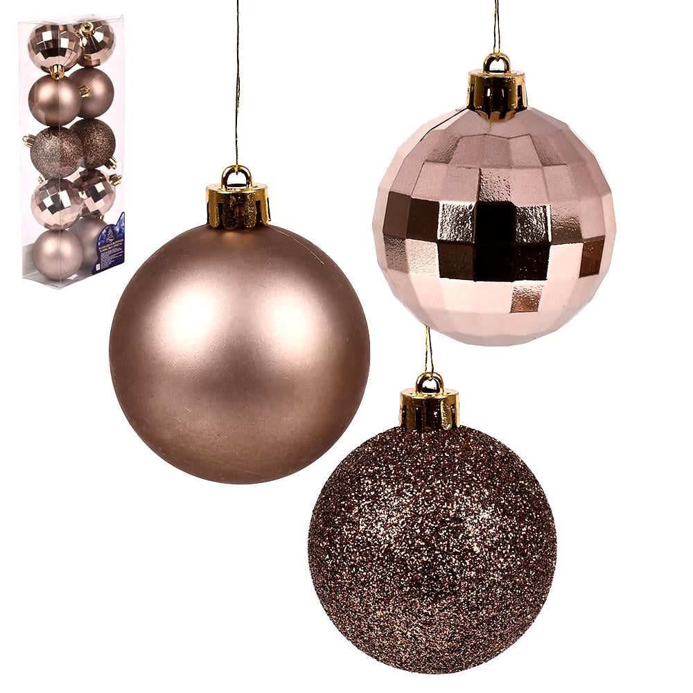 Елочные шарики 5 см 10 шт. (9775) Елочные шарики 5 см 10 шт. (9775)