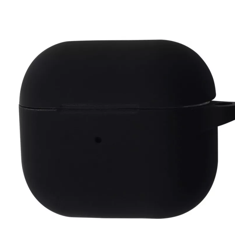 Чехол для наушников Silicone Case for AirPods 4 Black