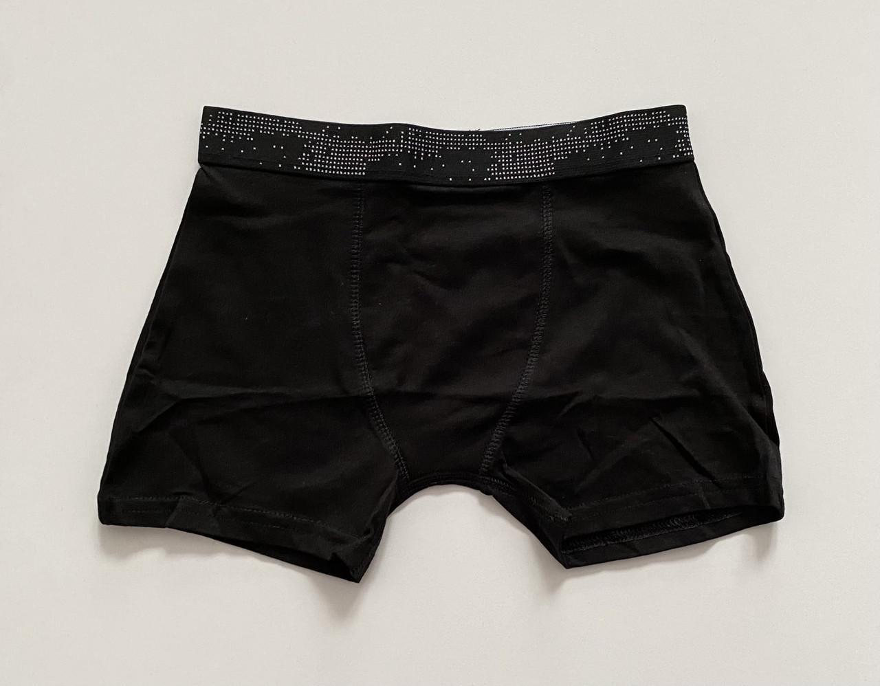 Труси-боксерки на хлопчика з резинкою в крапочку Primark 128 см на 7-8 років Чорний (2614557377)