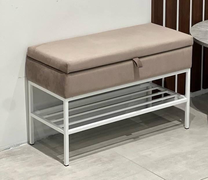 Банкетка Vi-Tall з нішею велюр 80х30х47 см