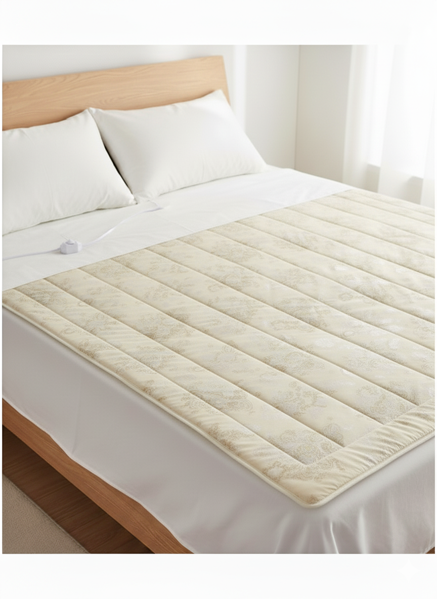 Электропростынь Люкс с автоотключением и защитой от перегрева 97х157 см (3012) - фото 2