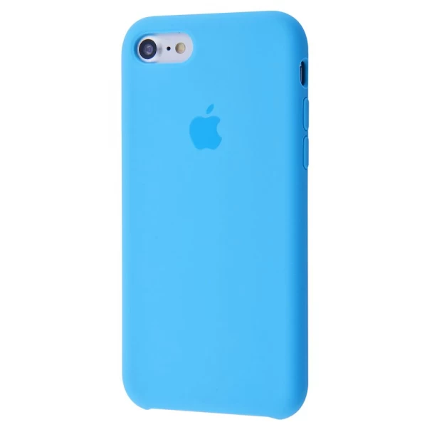 Силіконовий Чохол Накладка Silicone Case для iPhone  7/8/SE 2020 Blue