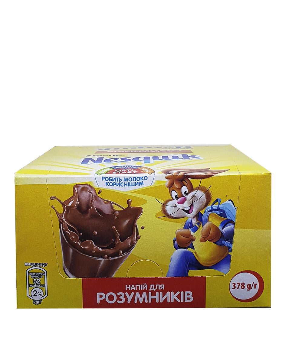 Какао-напиток Nesquik в стиках 28х13,85 г (51878)