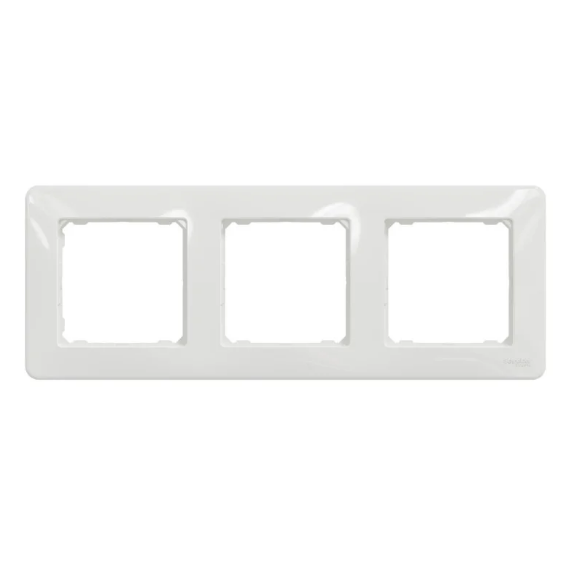 Рамка тройная горизонтальная Schneider Sedna Design Белый (28437970)