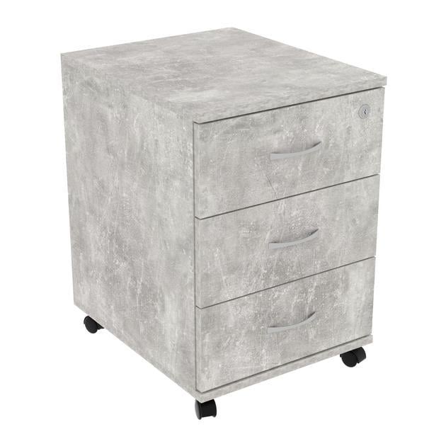 Тумба офисная Континент ТМ-2 40х48х59 см Бетон (27319266) - фото 1