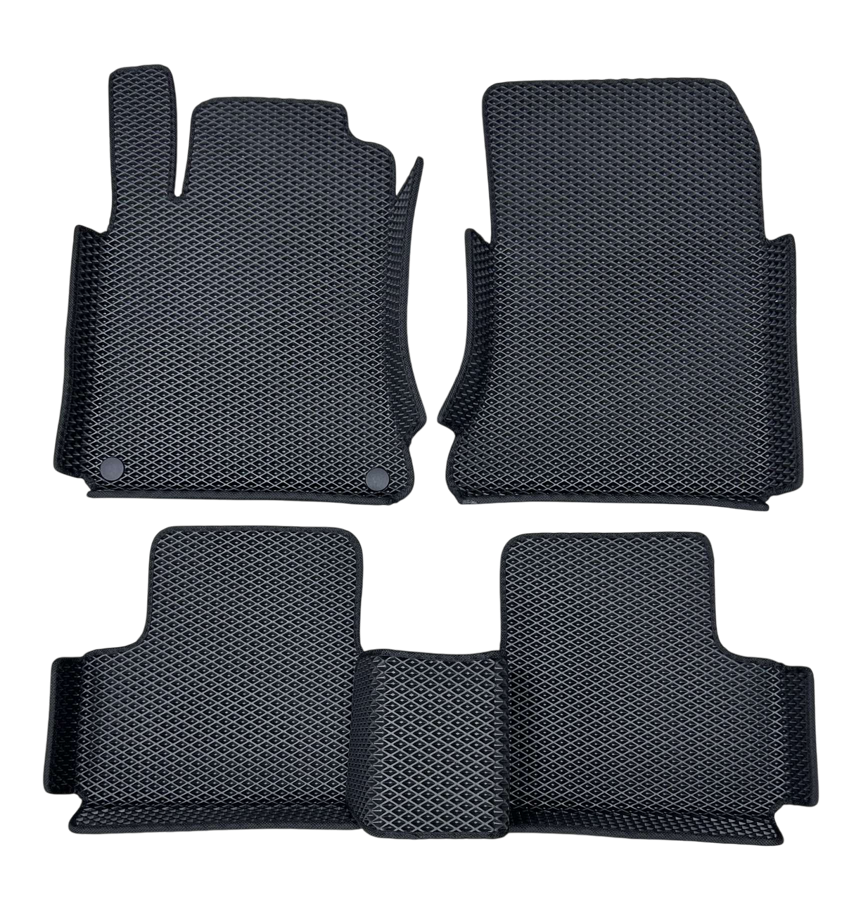 Коврики EVA с бортиками в салон для Mercedes B-class W246 Electric Drive 2012-2018 гг. Черный (1984984229)