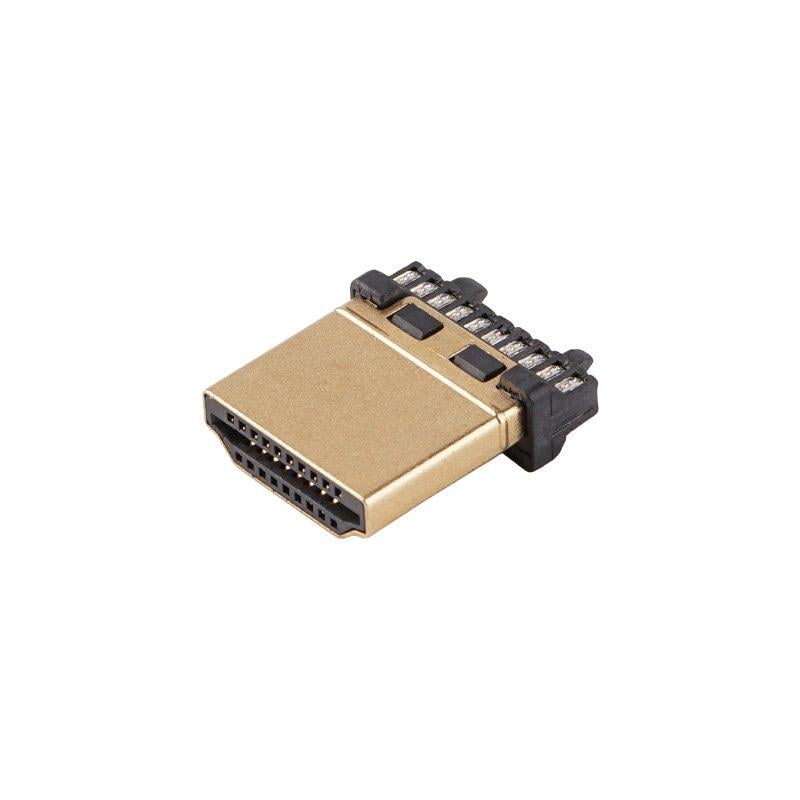 Штекер HDMI на кабель без корпуса (A291004) Штекер HDMI на кабель без корпуса (A291004)