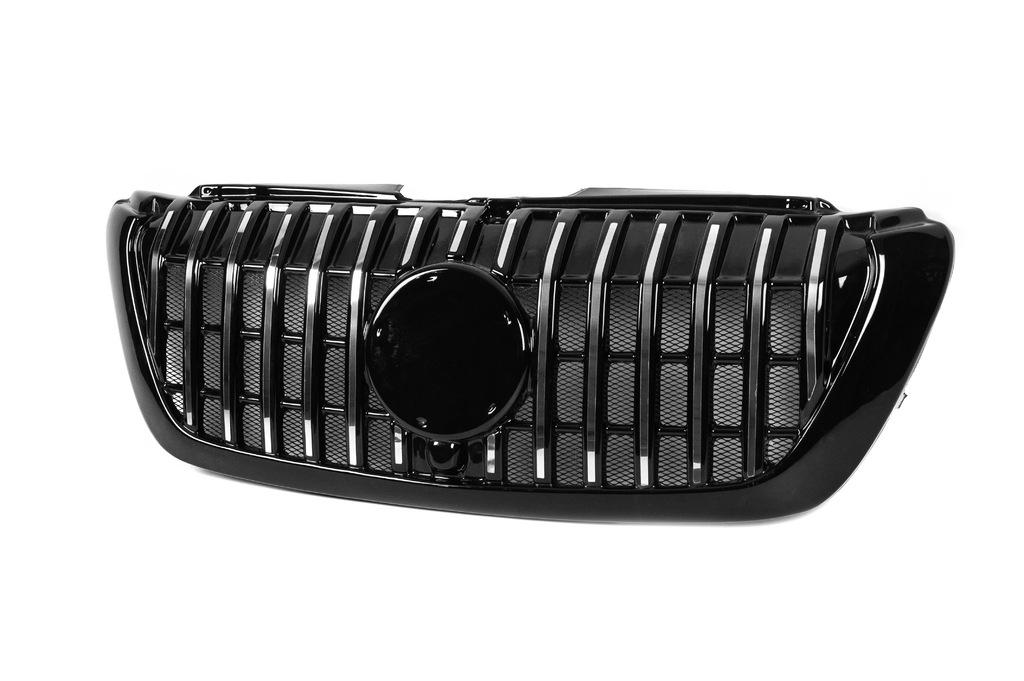 Передняя решетка GT Chrome Eco Cixtai для Mercedes Sprinter W907/W910 2018- гг. abs-пластик Хром