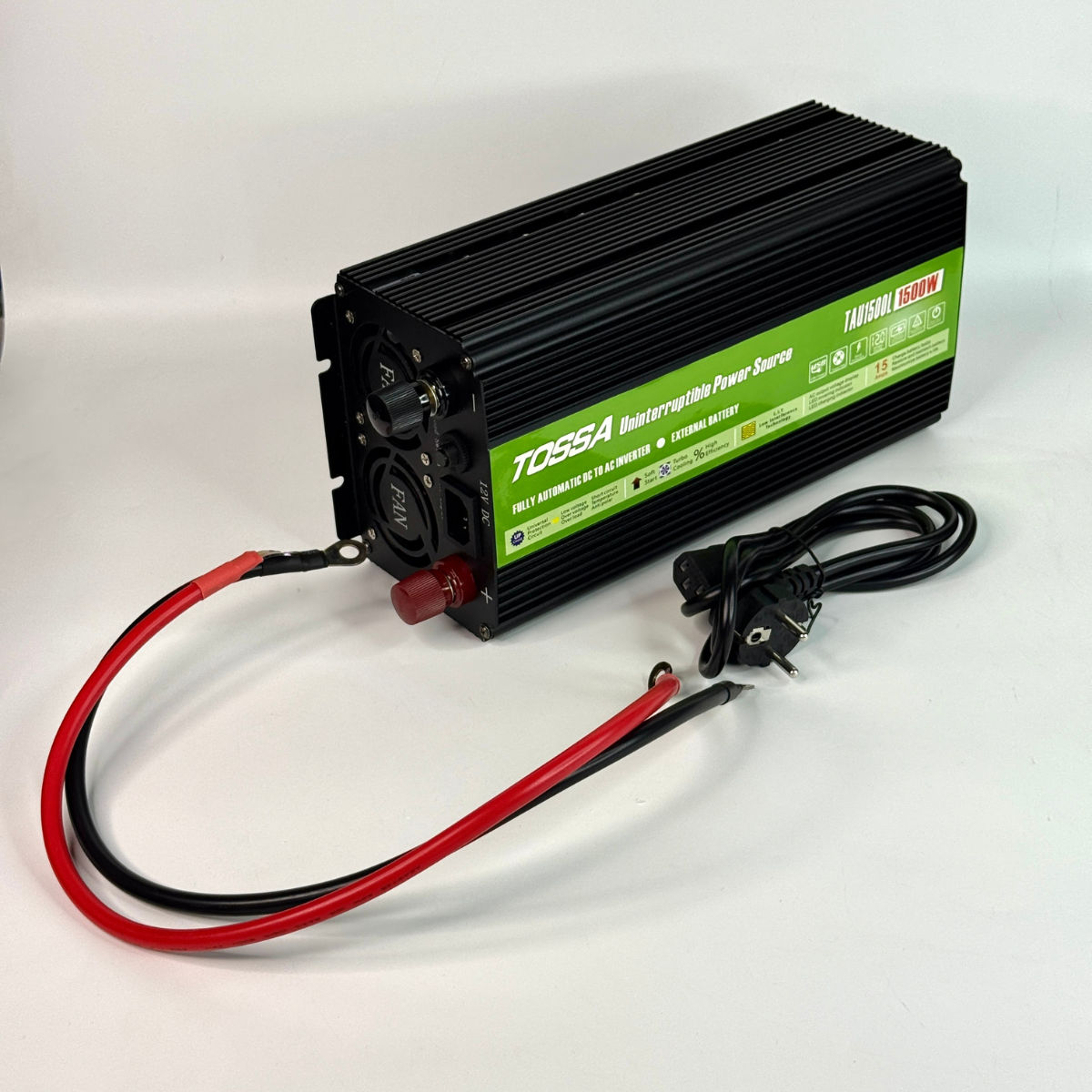 Преобразователь напряжения Tossa с функцией UPS 12-220V 1500W (TAU1500L) Преобразователь напряжения Tossa с функцией UPS 12-220V 1500W (TAU1500L)