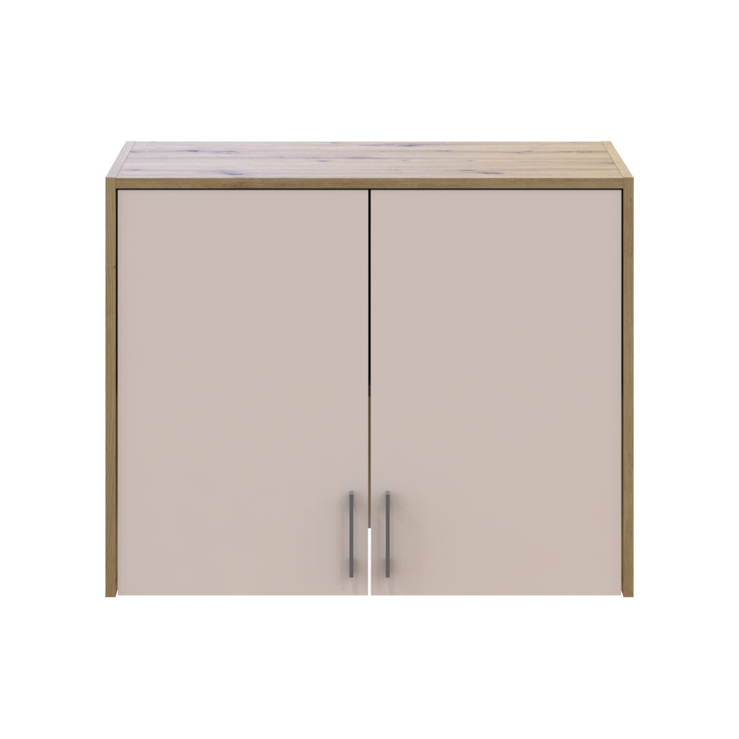 Антресоль висока Doros Ронді 2 ДСП 82х52х65 см Дуб Артізан/Кашемір (41516181) - фото 3 Антресоль висока Doros Ронді 2 ДСП 82х52х65 см Дуб Артізан/Кашемір (41516181) - фото 3