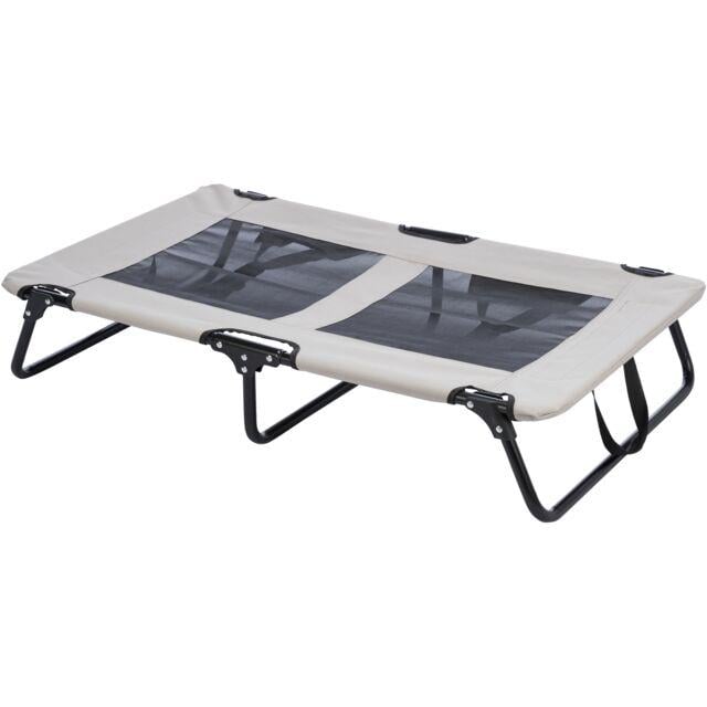 Шезлонг для собак Trixie 120х19х70 см Бежево-черный