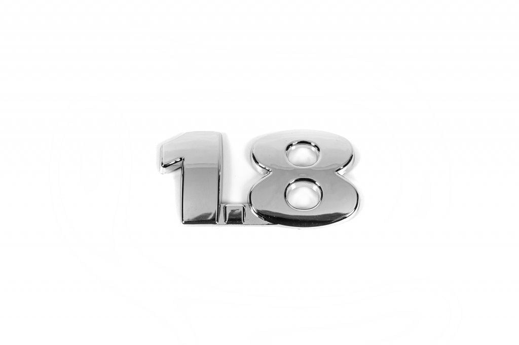 Надпись 1.8 Davs Auto для Volkswagen Golf 4 abs-пластик Хром