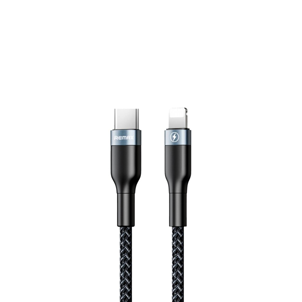 Кабель Remax Sury 2 Type-C-Lightning PD 480 Mbps 1 м Черный (RC-009-b)