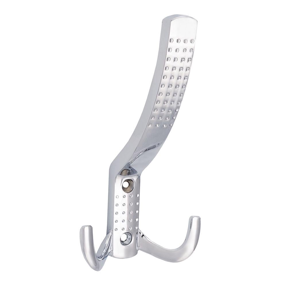 Крючок FZB "Премиум" с точкой/3 рожка Алюминий - фото 1 Крючок FZB "Премиум" с точкой/3 рожка Алюминий - фото 1