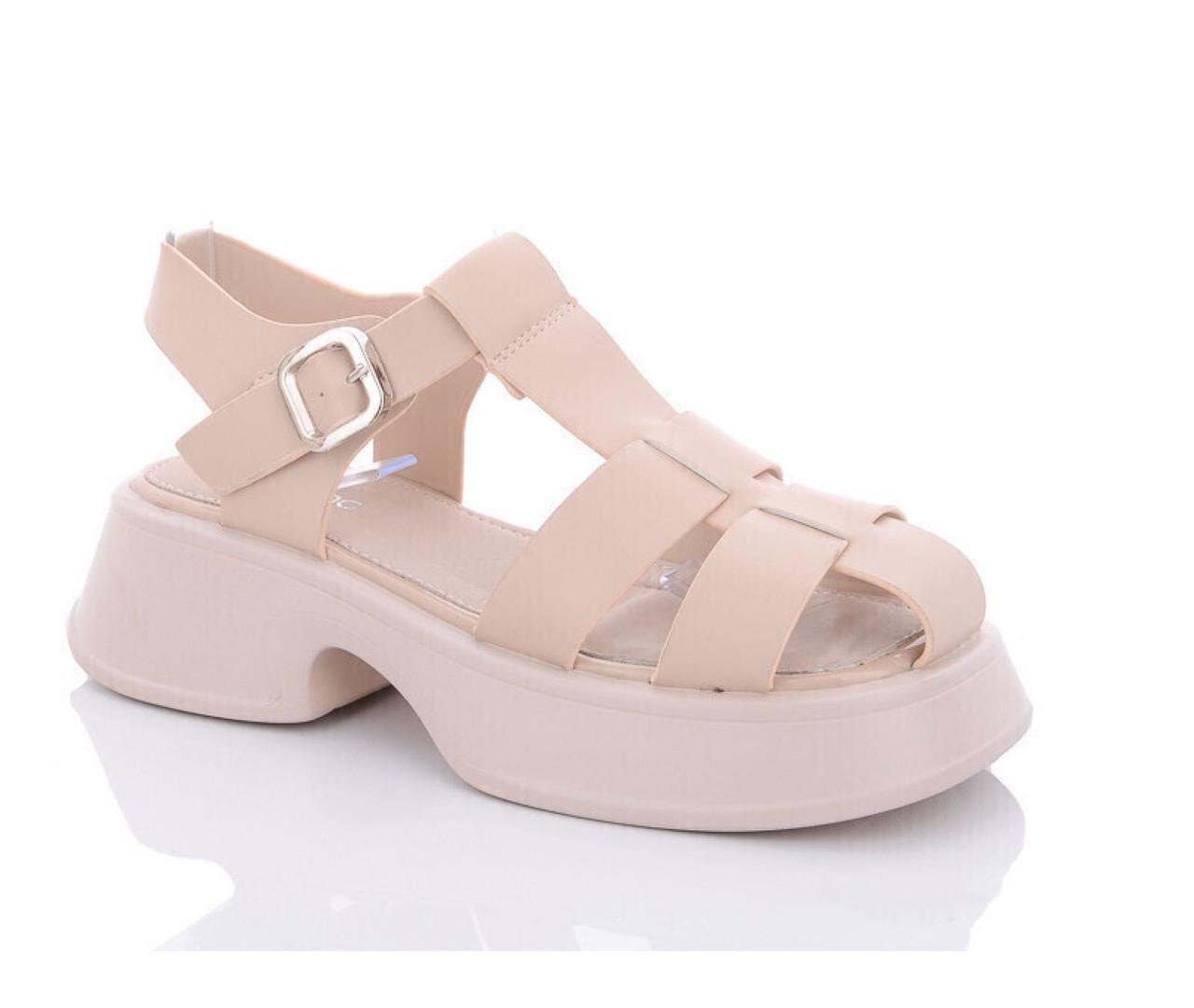 Босоножки женские Purlina 2658-22/38 р. 38 Бежевый