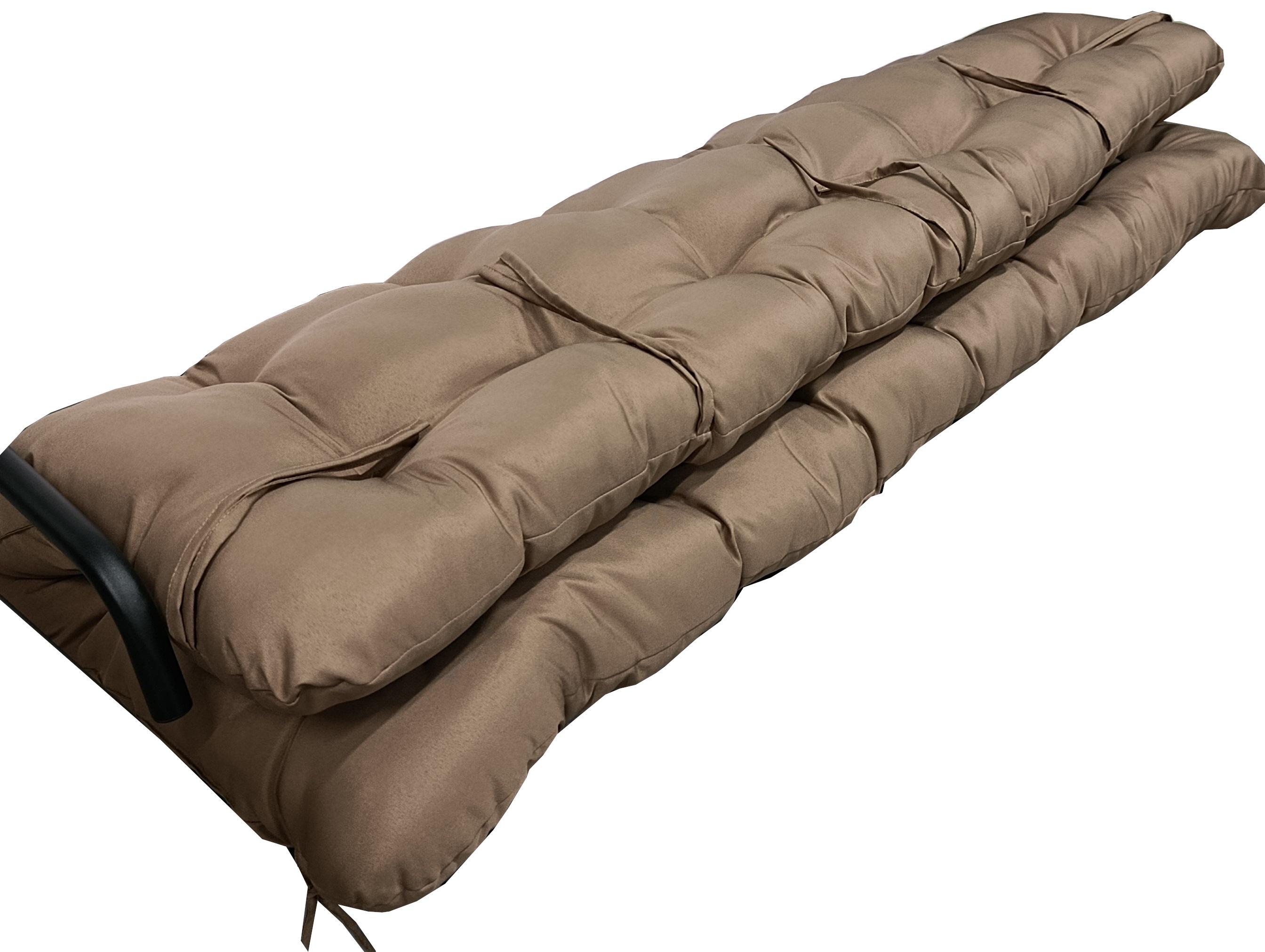 Матрас для качелей eGarden Soft 170x110x12 см Какао (5924) - фото 5 Матрас для качелей eGarden Soft 170x110x12 см Какао (5924) - фото 5