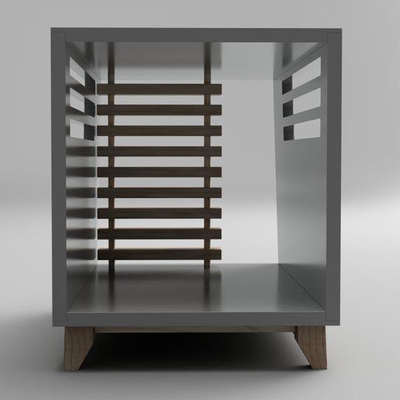 Будка для собаки з дерева Маріца Маренго/Бланже (БДК-00031901) - фото 4 Будка для собаки з дерева Маріца Маренго/Бланже (БДК-00031901) - фото 4