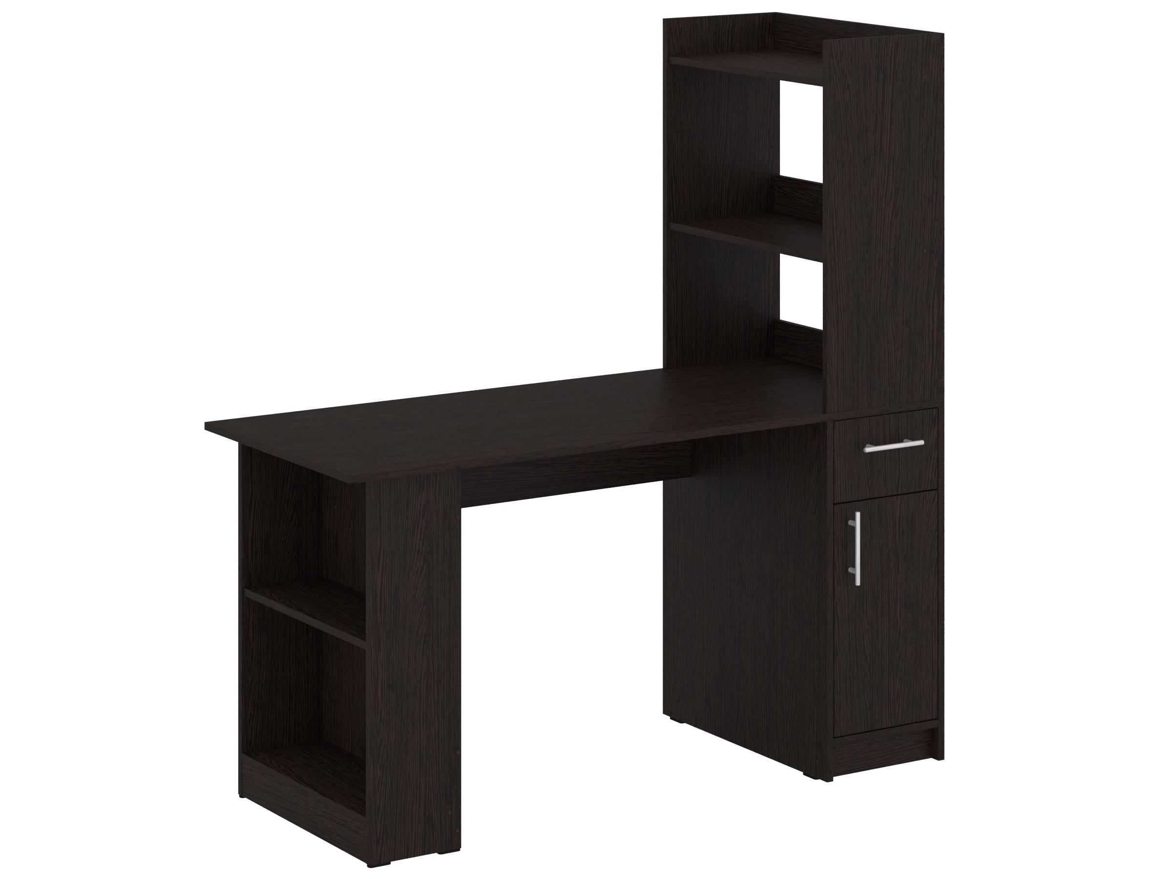 Письменный стол PEHOTIN Стилус 140х60х75/150 см Венге (PN-101611) Письменный стол PEHOTIN Стилус 140х60х75/150 см Венге (PN-101611)