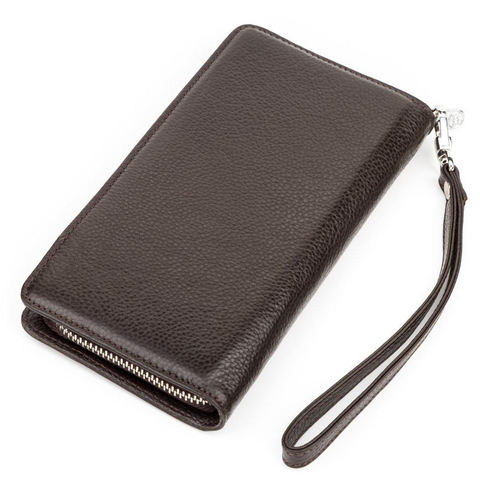 Клатч мужской 717142 Коричневый (13961026) - фото 4 Клатч мужской 717142 Коричневый (13961026) - фото 4