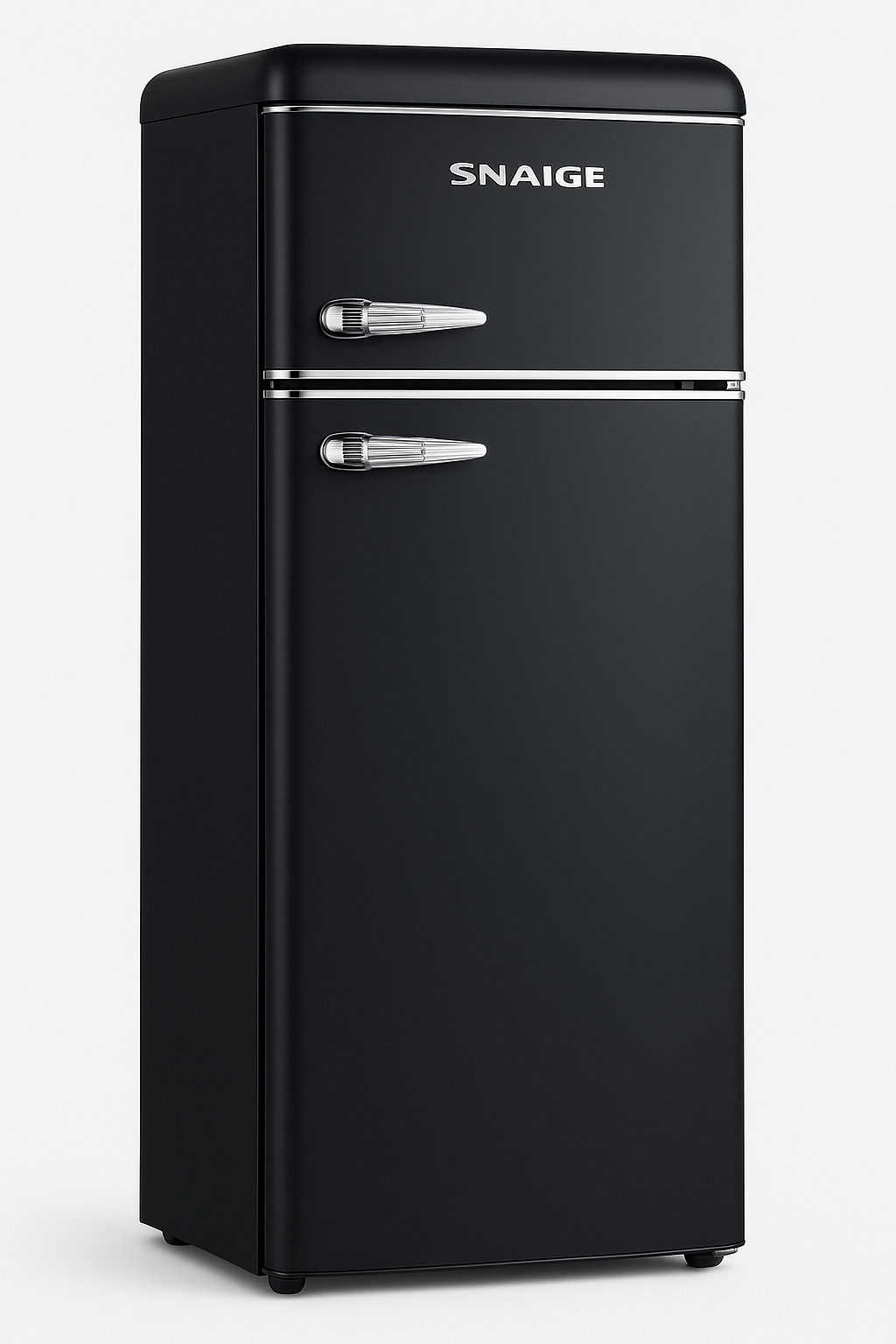 Холодильник Snaige Retro с верхней морозильной камерой 220 л Черный (FR24SM-PRJ30E)