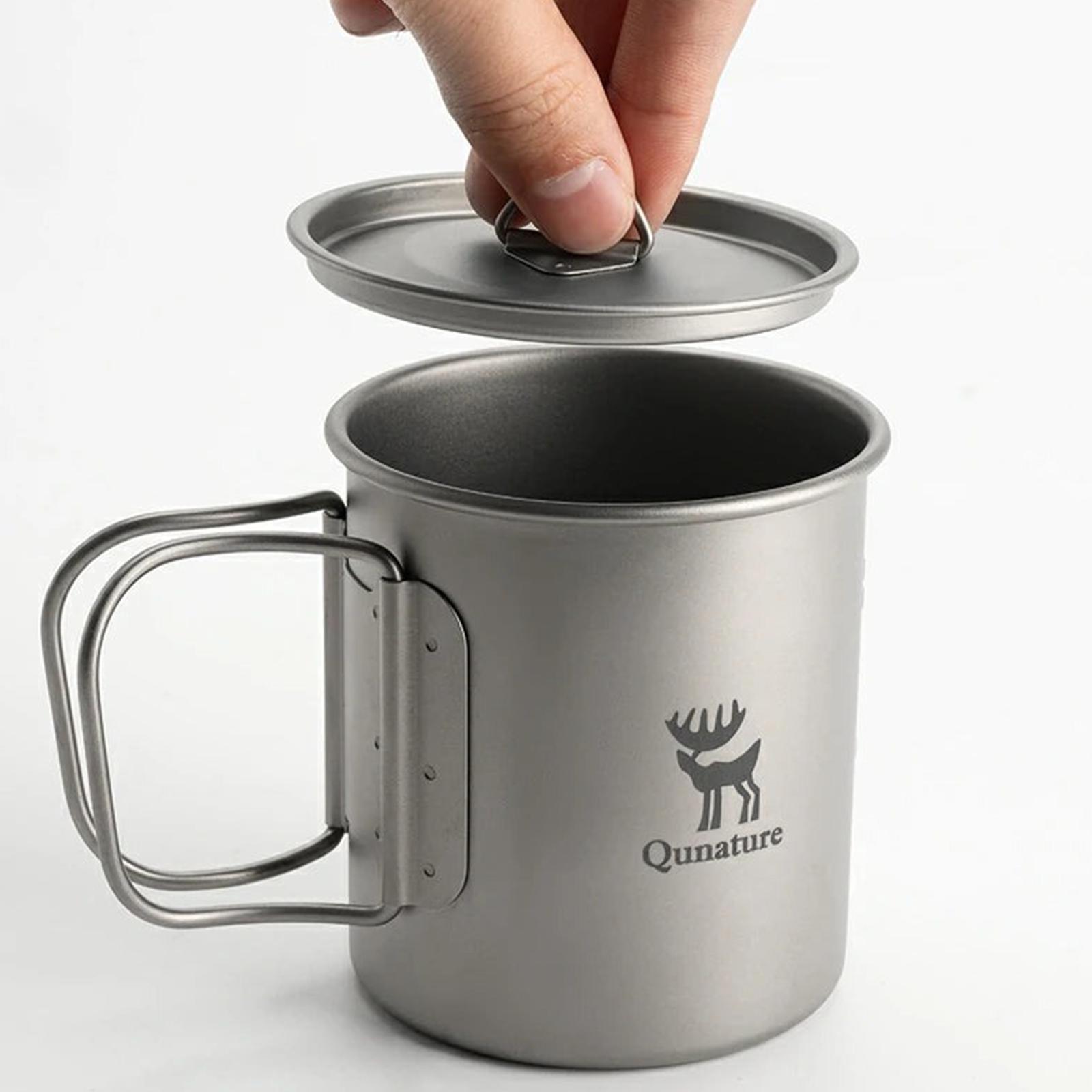 Чашка туристична складна Qunature PR901 Титановий (QN-PR901-5244) - фото 2 Чашка туристична складна Qunature PR901 Титановий (QN-PR901-5244) - фото 2