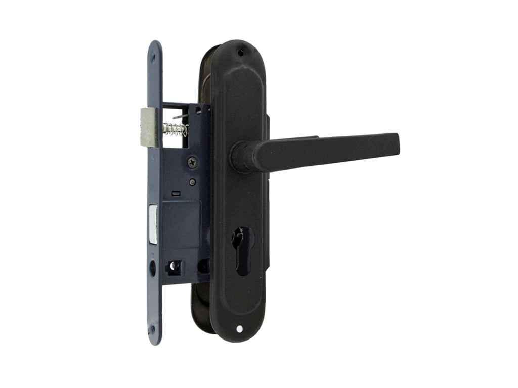 Замок врізний Тандем циліндровий ЗВ4-ЗМ Чорний (809013)