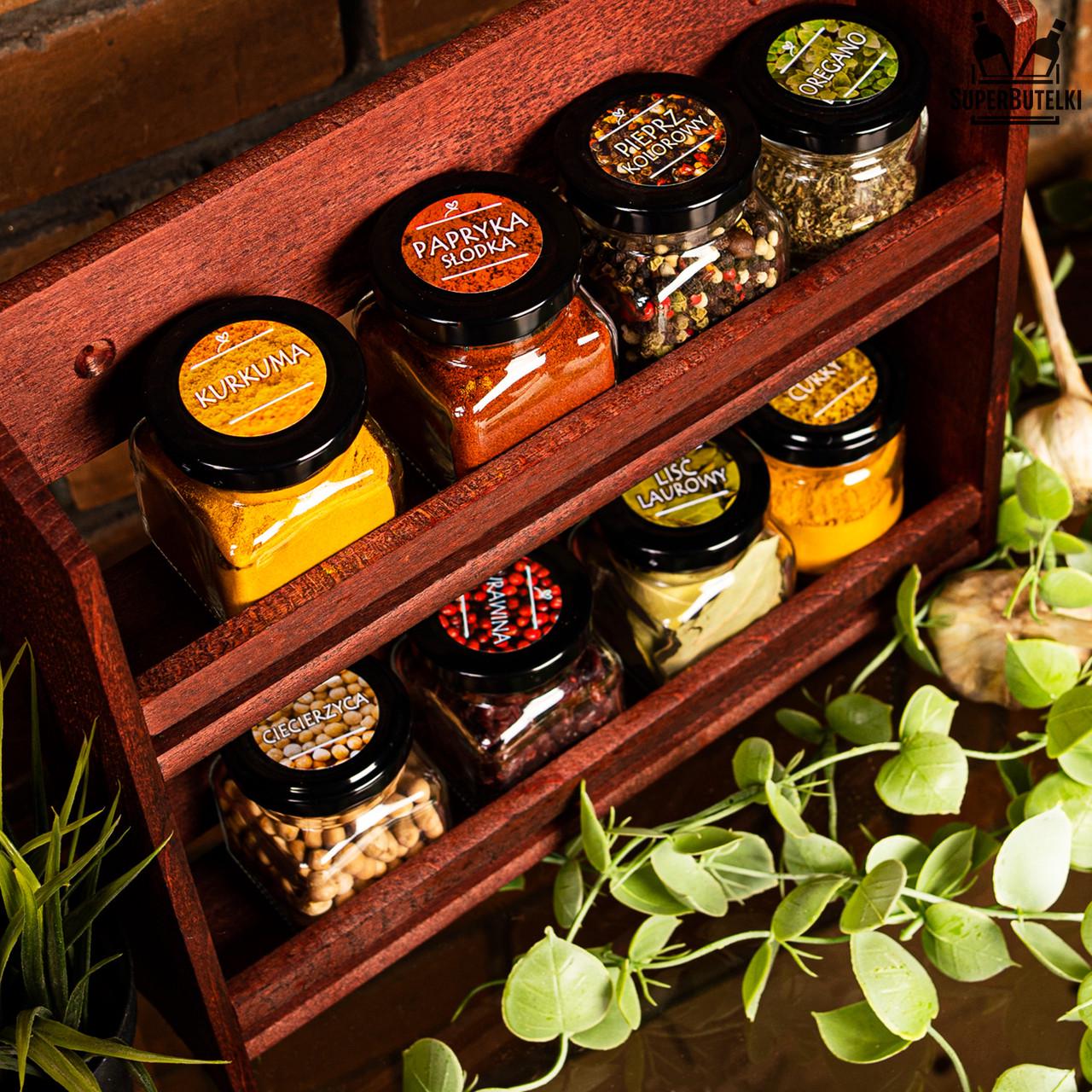 Комплект баночек для специй Superbutelki для варенья с наклейками 120 мл 24 шт. (2327621064) - фото 7