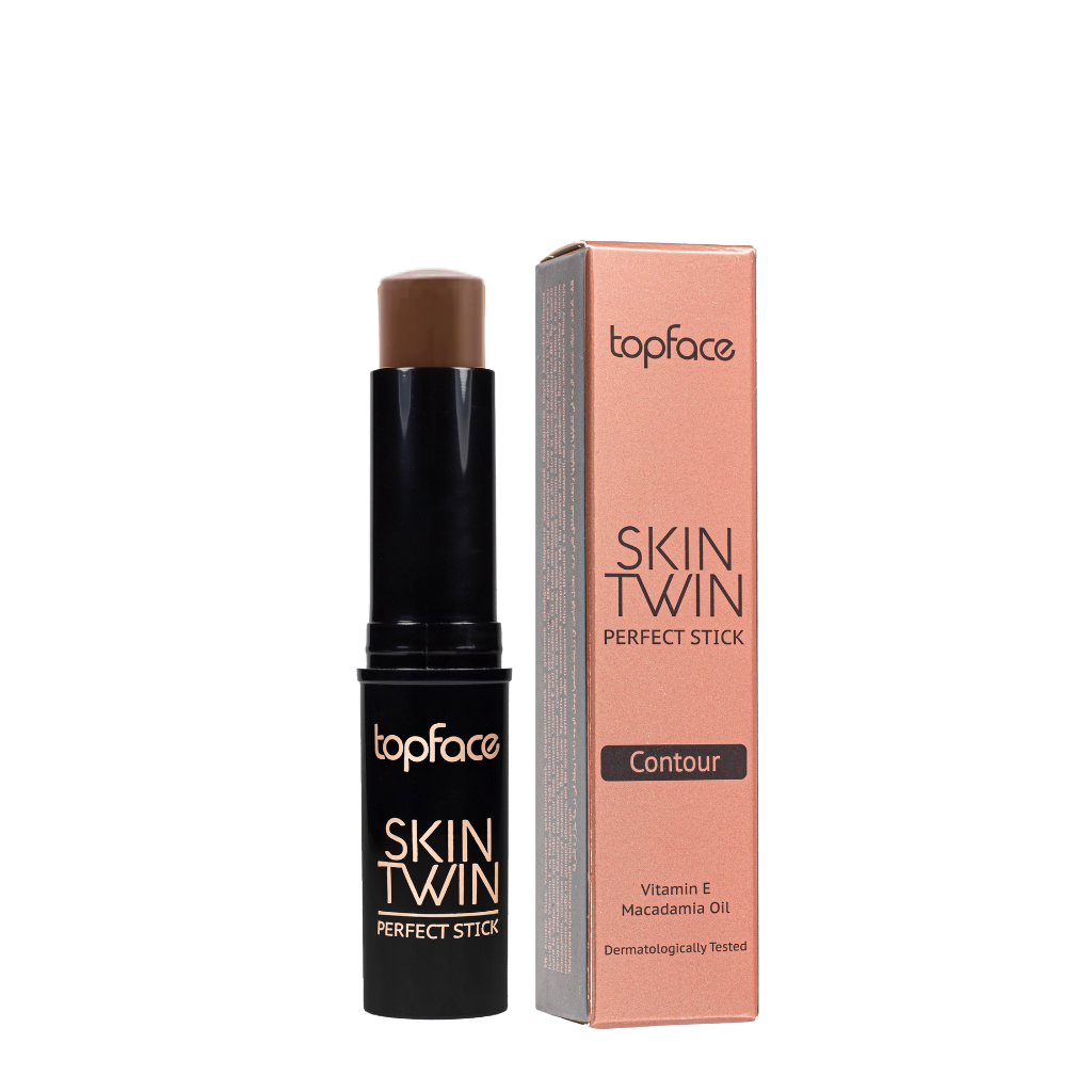Контуринг-стик для обличчя TopFace Skin Twin Perfect Stick Contour РТ562 04 Diana Світло-коричневий