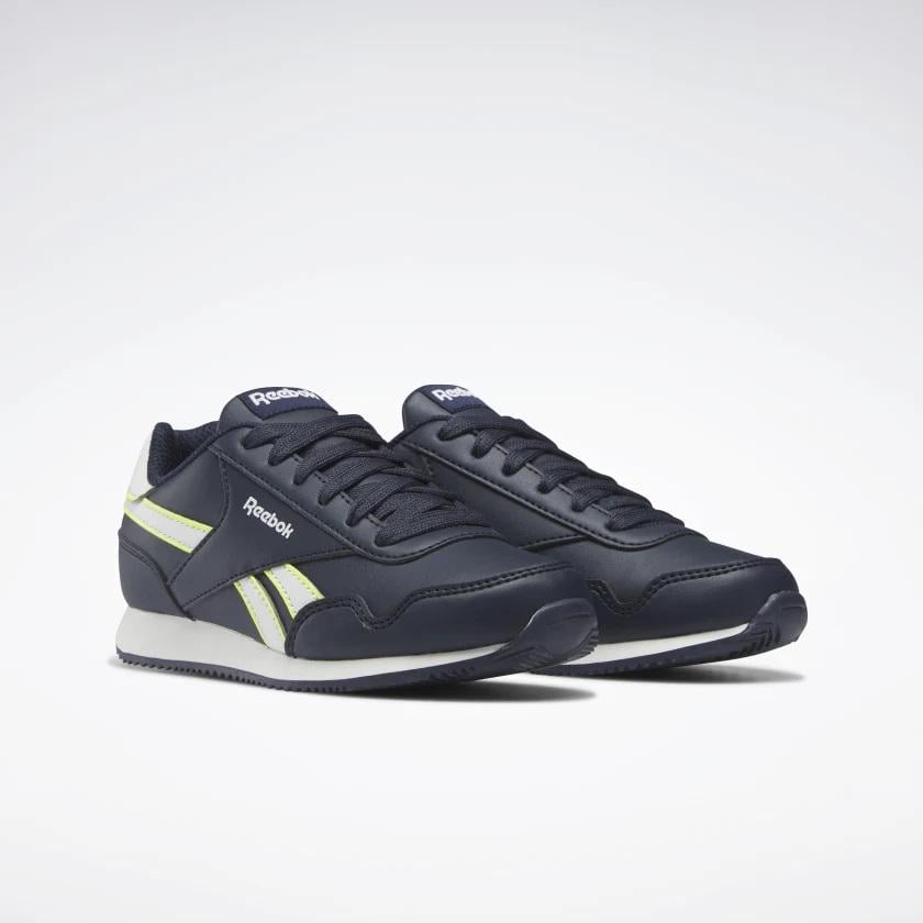 Кроссовки Reebok Royal Classic Jogger Vector р. 36 24 см Navy/Cloud White/Solar Acid Yellow - фото 1