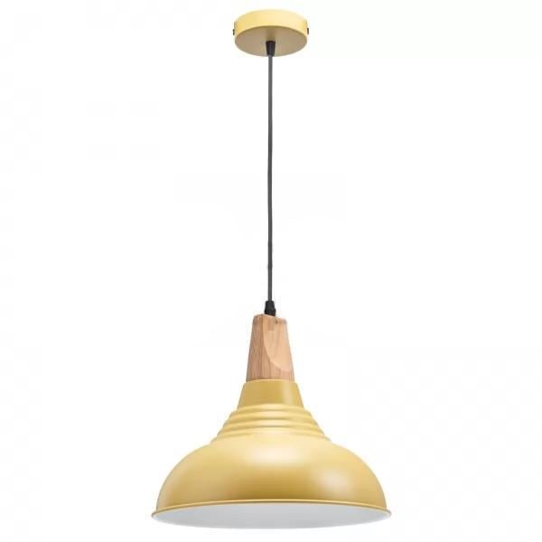 Люстра-подвес Poto Wood Yellow (PL-00105/W+YLW)