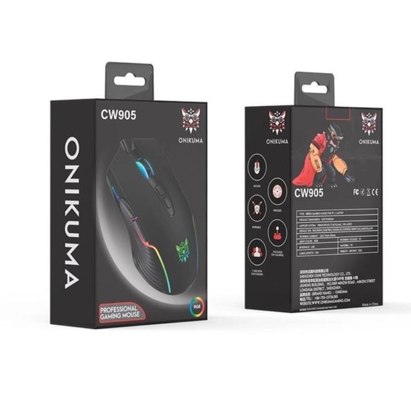Компьютерная мышь Onikuma CW905 Wireless Черный - фото 2