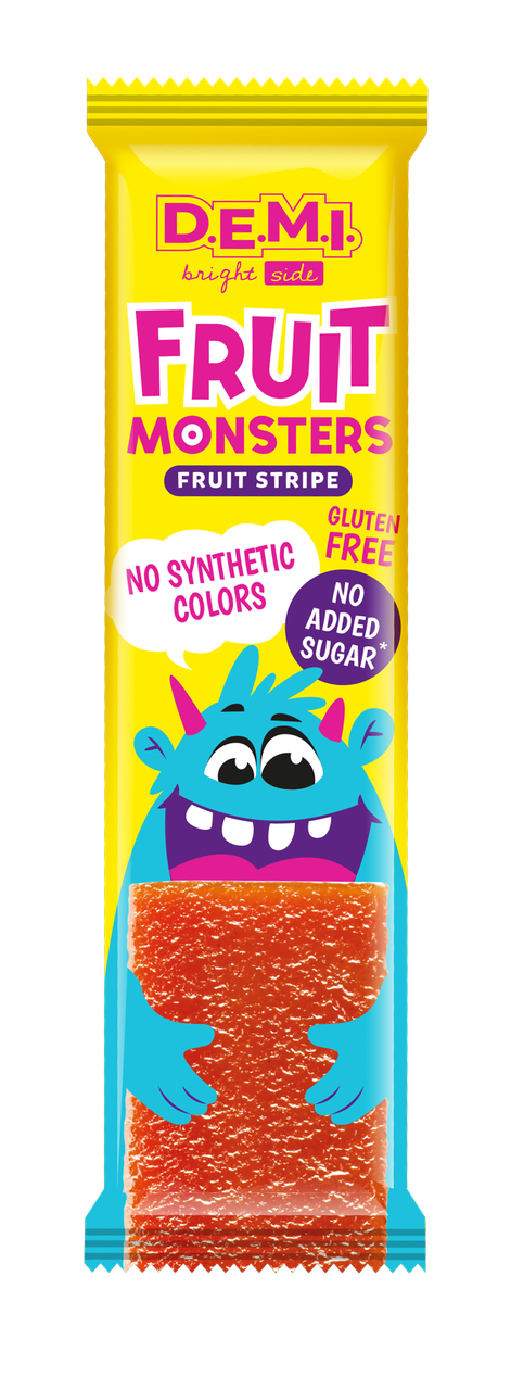 Пастила фруктова Fruit Monsters Полуниця 15 г (2603674563)