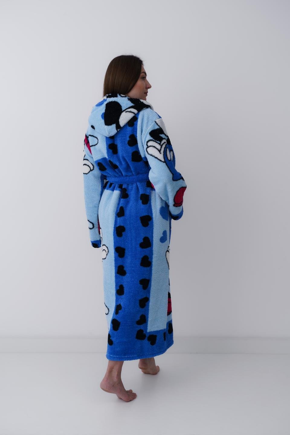 Халат жіночий UT Store Мікі Маус HT03 S Блакитний (24524469) - фото 2