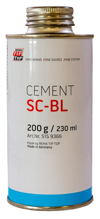 Клей шиномонтажний ТІР ТОР Cement SC- BL безкамерний 200 г/230 мл (000025434)