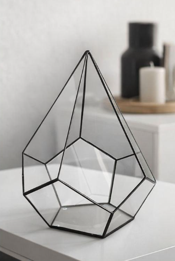 Форма для флорариума Капля стеклянная 28х18 см (2264918130)