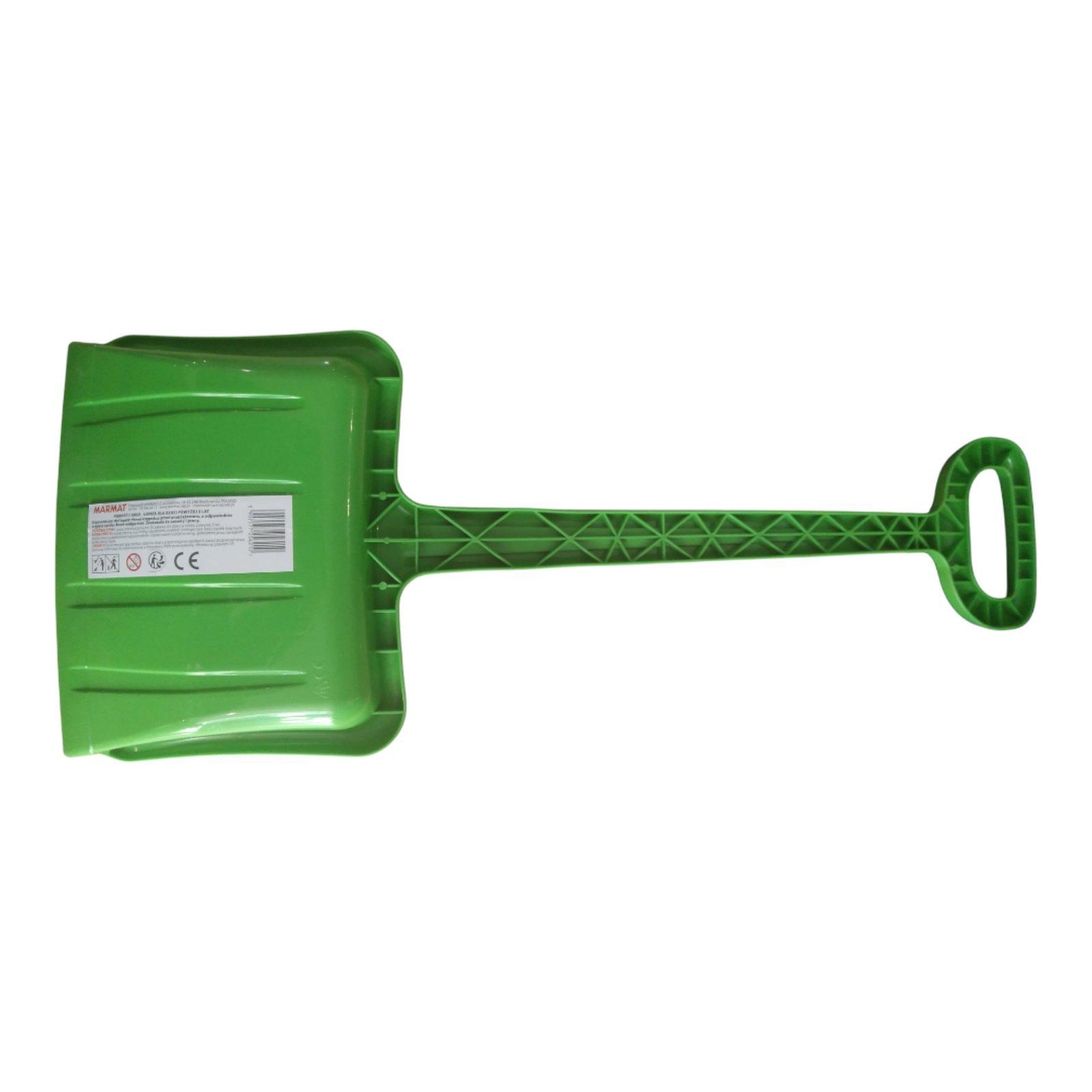 Лопата для снега детская Marmat Зеленый (11270) - фото 7 Лопата для снега детская Marmat Зеленый (11270) - фото 7