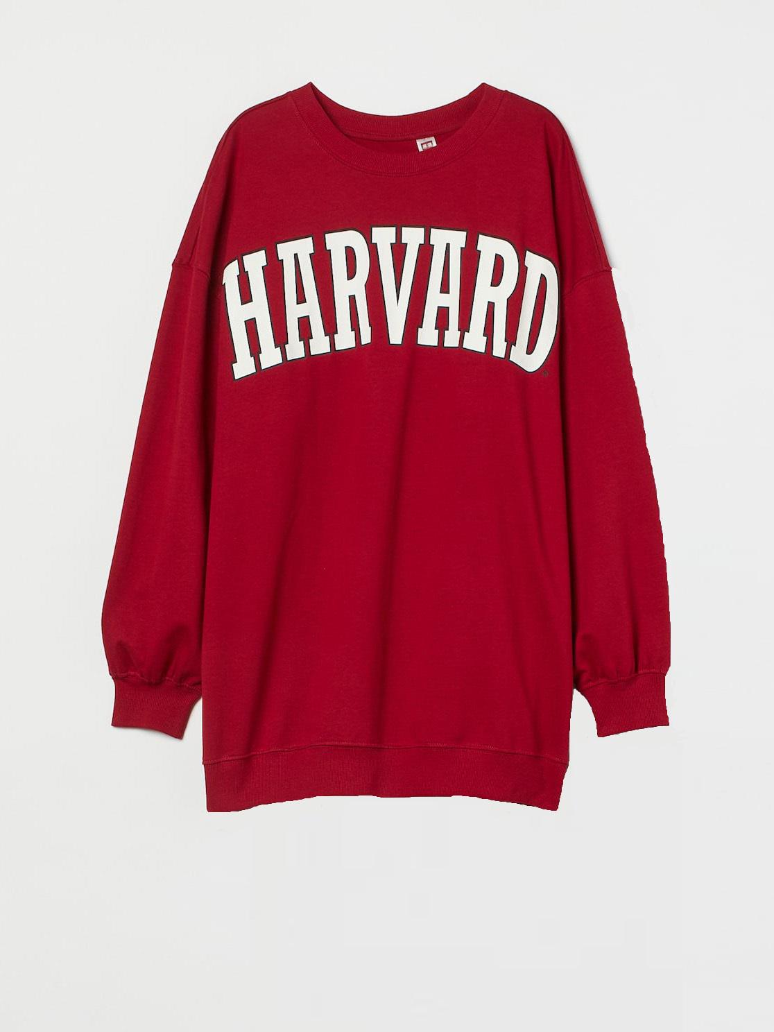 Світшот для сну H&M Напис S Червоний (X5069206511)