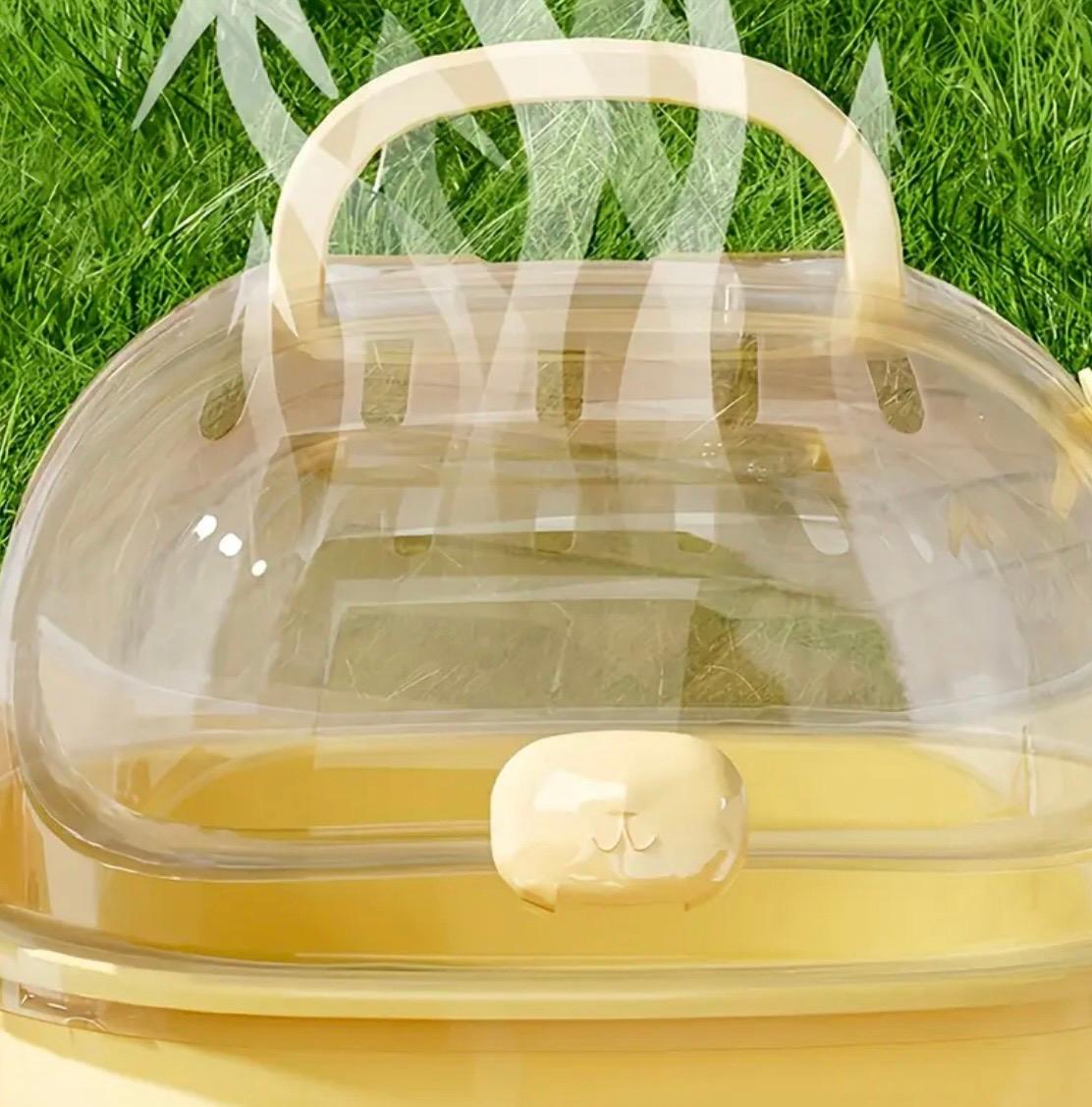 Переноска-клітка для гризунів DANDI Жовтий (29876212) - фото 6 Переноска-клітка для гризунів DANDI Жовтий (29876212) - фото 6