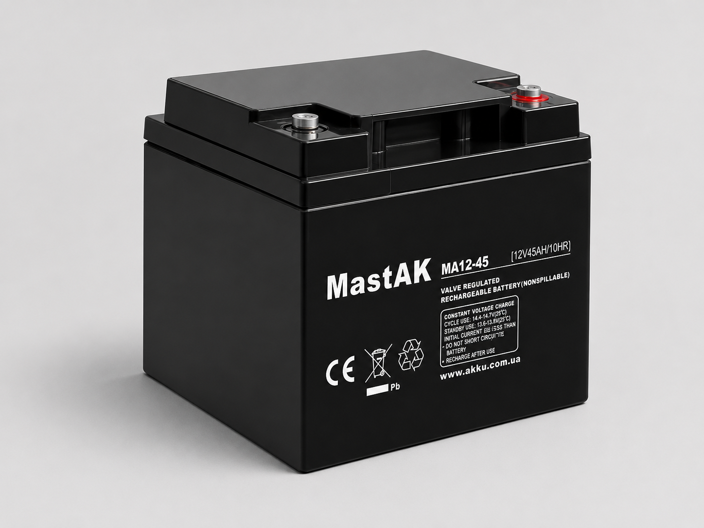 Аккумулятор MastAK MA12-45 12V 45 Ah (185094)