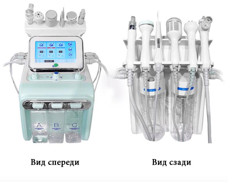 Комбайн косметологічнийNova H2O2 Small Bubble з багатополярним RF ліфтингом - фото 4