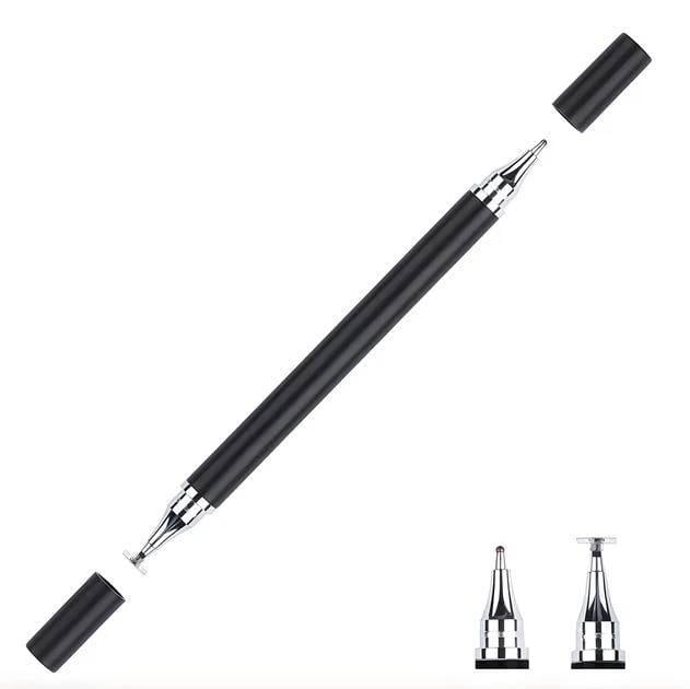 Стилус двосторонній для малювання 2в1 Чорний - фото 6 Стилус двосторонній для малювання 2в1 Чорний - фото 6