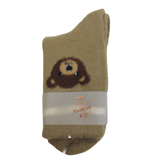 Носки альпака Корона В2551-25-1 р. 37-41 Кофейный (1975993746)