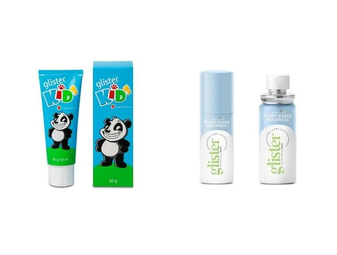 Зубна паста дитяча Amway Glister Kids 65 мл/85 г з спреем-освіжувачем порожнини рота Amway Glister Mint 14 мл (29051169) Зубна паста дитяча Amway Glister Kids 65 мл/85 г з спреем-освіжувачем порожнини рота Amway Glister Mint 14 мл (29051169)