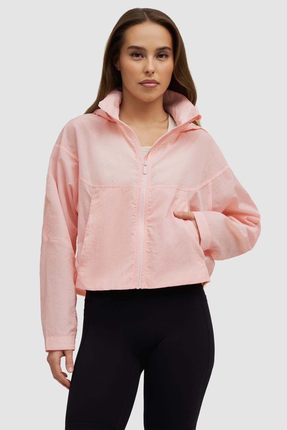 Ветровка легкая Avecs с защитой UPF 40 L Розовый (50641/21-L)