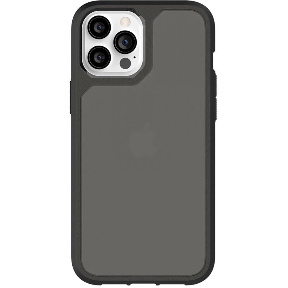 Протиударний чохол-накладка Griffin Survivor Strong Case for iPhone 12/12 Pro, Black/Black (GIP-048-BLK) - фото 2