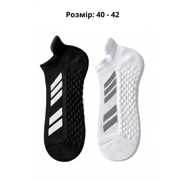 Набор носков для мужчин 5 пар р. 40-42 Белый (Q00592-1) - фото 7 Набор носков для мужчин 5 пар р. 40-42 Белый (Q00592-1) - фото 7