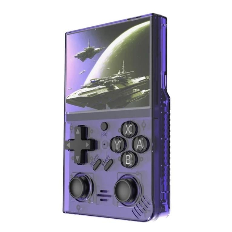 Игровая приставка RIAS D-R35PLUS Linux 3.5" IPS 1/32/64 Gb 15000 игр Purple (3_04924) - фото 1