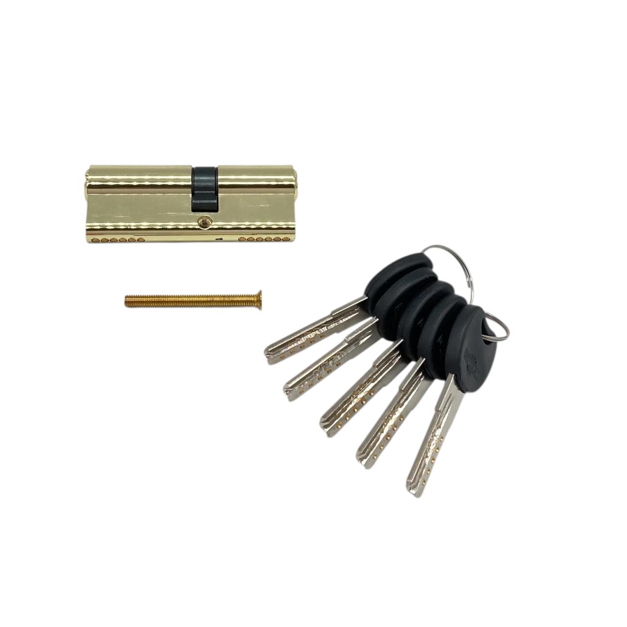 Цилиндр для замка Imperial ZC 80 мм 35/45 PB (300070) - фото 5