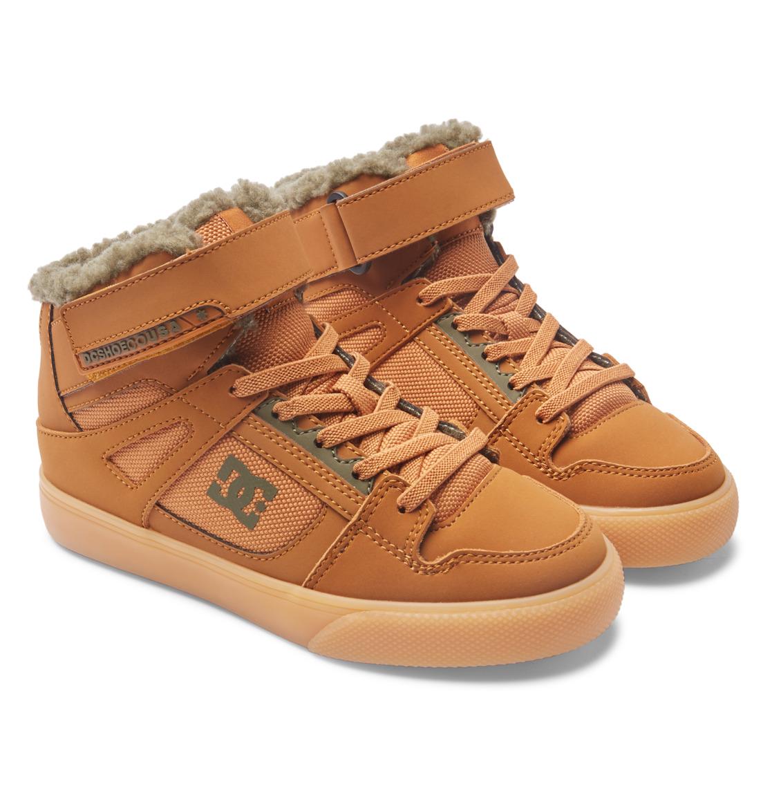 Кроссовки DC Pure High Top Wnt EV р. 34,5/3,5 22,3 см Wheat - фото 3