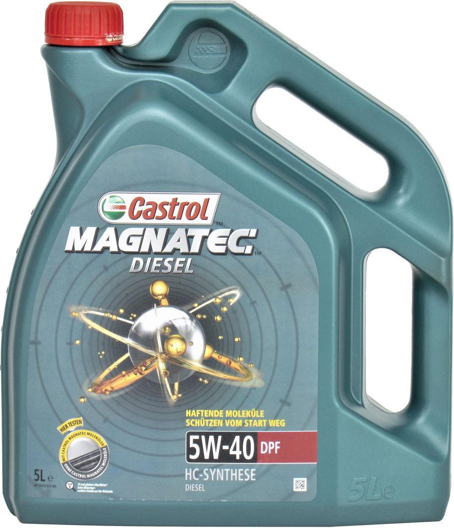 Моторне мастило Castrol Magnatec Diesel Dpf 1502ba дизель 5W-40 5 л (1400292)